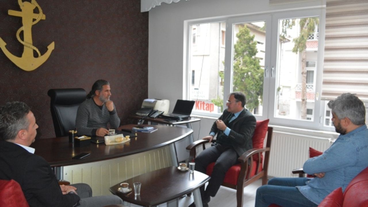 Cumhur ittifakı başkan adayı Deniz Postası TV’yi ziyaret etti