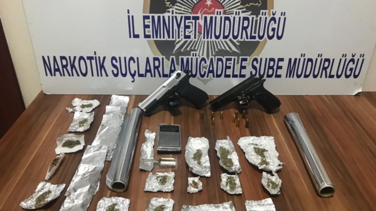 Satışa hazır uyuşturucular ile 7 şüpheli yakalandı