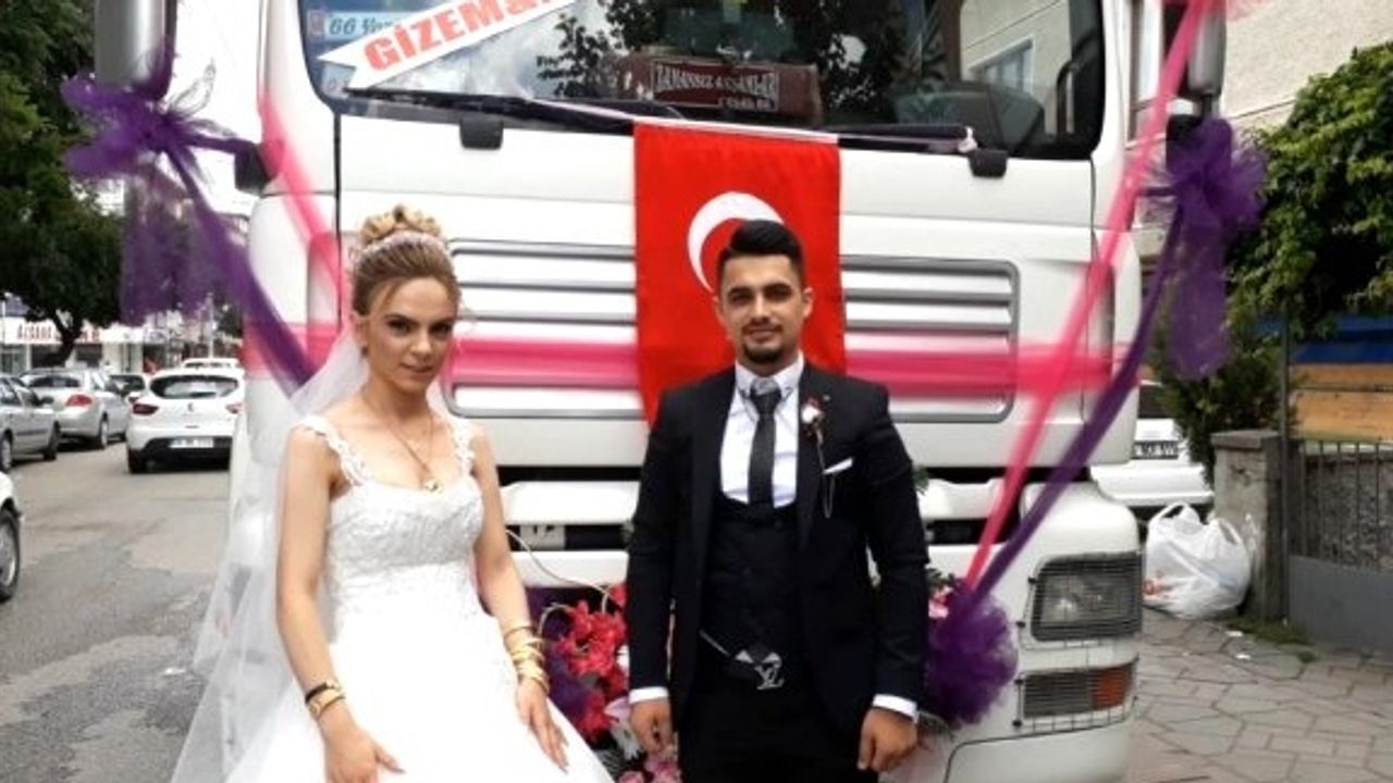 Yozgat'tan Ankara'ya gelin almaya tır ile gittiler!