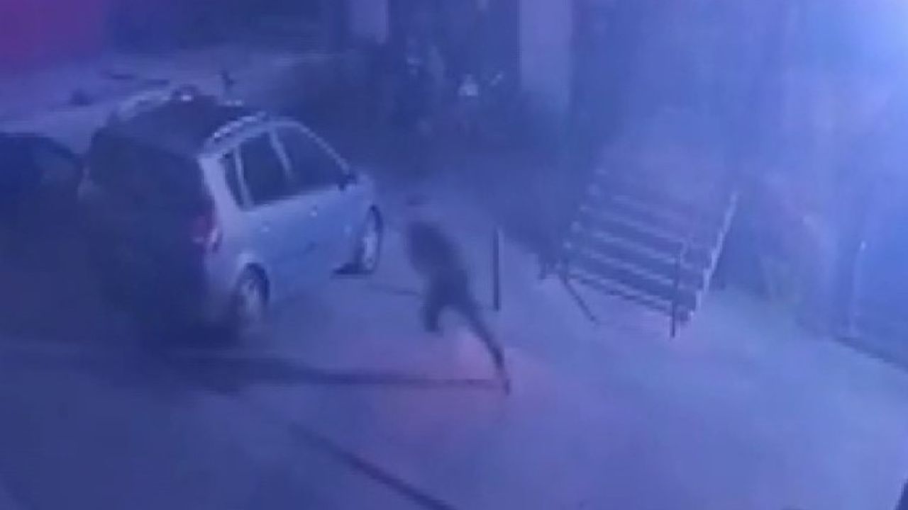 Cinayet Anı Güvenlik Kamerasında!