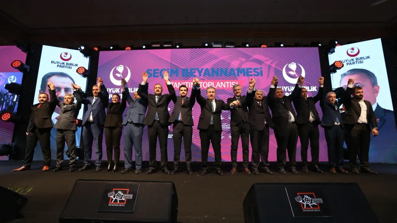 Büyük Birlik Partisi Adaylarını Açıkladı
