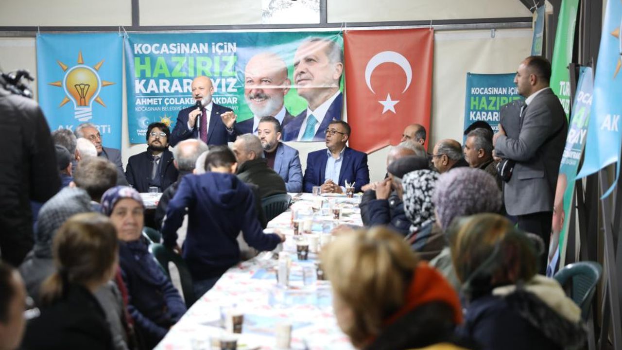 Çolakbayrakdar Kocasinan'a Müjdeyi Verdi!