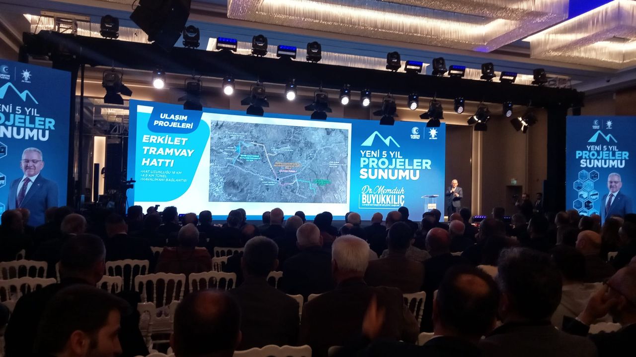 Kayseri'ye Yeni Tramvay Hattı Geliyor! Bakın Nereye Yapılacak?