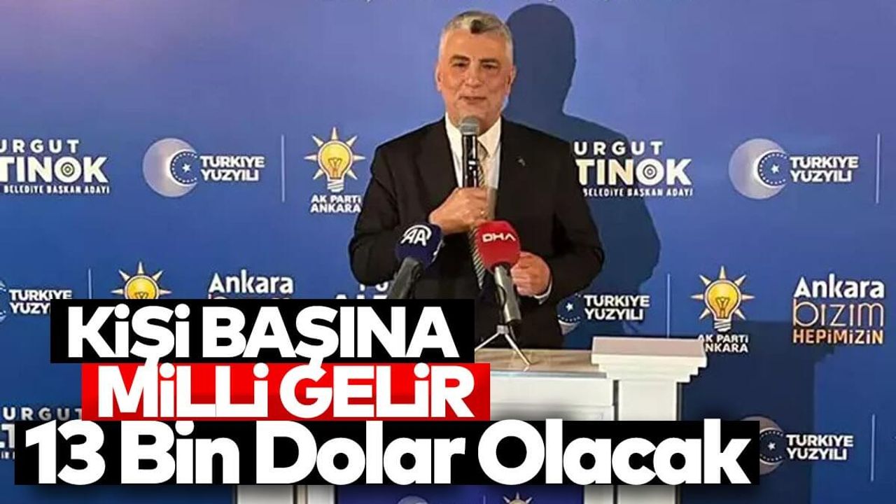 Bakan Bolat: 13 Bin Dolara Yakın, Kişi Başına Milli Geliri Göreceğiz