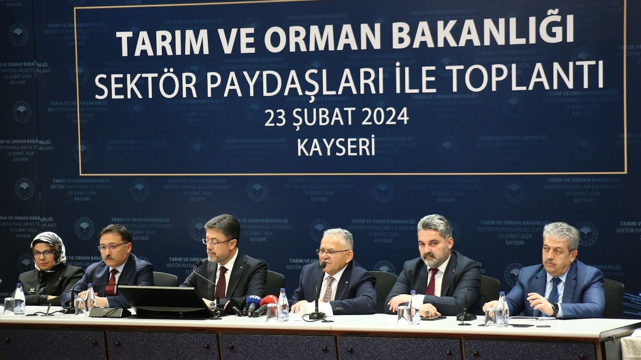 Bakan Yumaklı: 4 Milyar TL'lik Sulama Projesi Hayata Geçirilecek