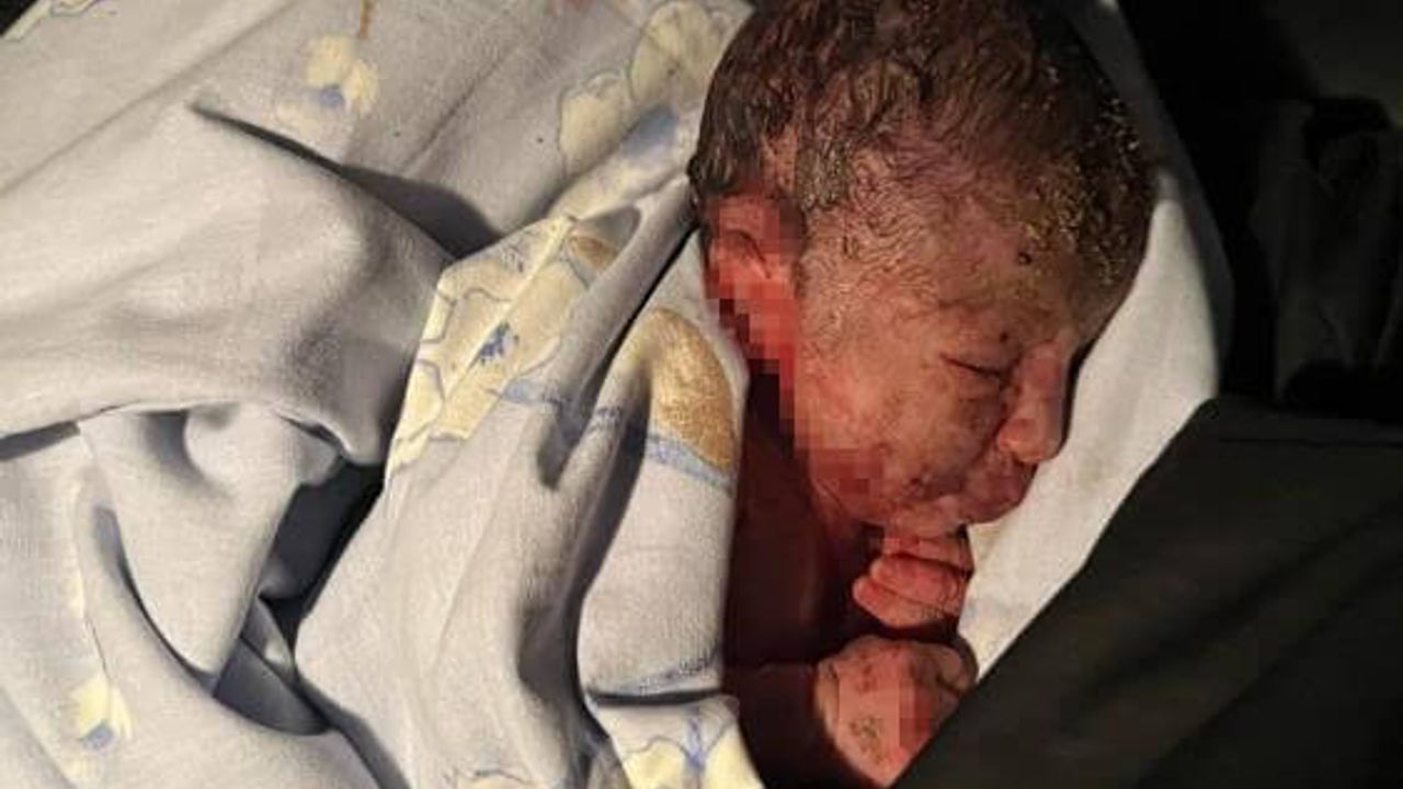 Evin Bahçesinde Yeni Doğmuş Bebek Bulundu