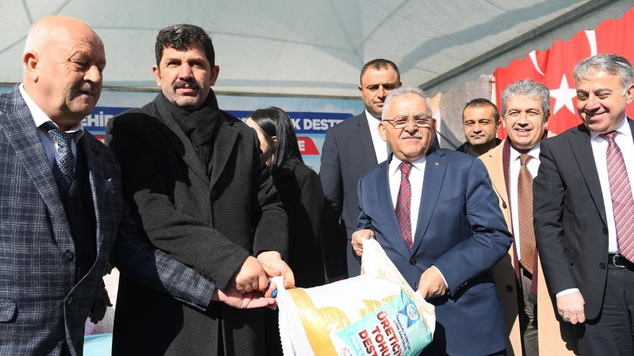 Büyükkılıç Açıkladı! Kayseri Tarımda Rekor Kırdı