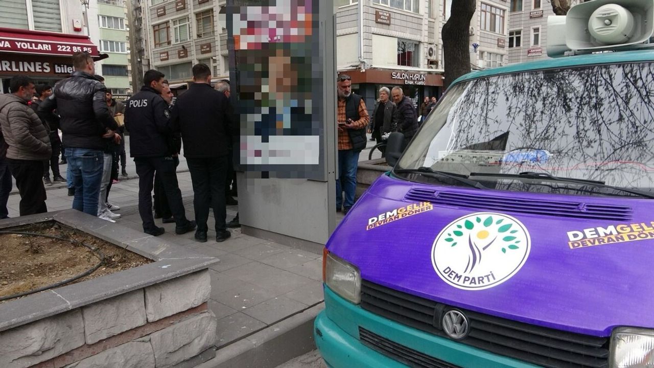 Kayseri’de DEM Parti  Seçim Aracına Silahlı Saldırı!