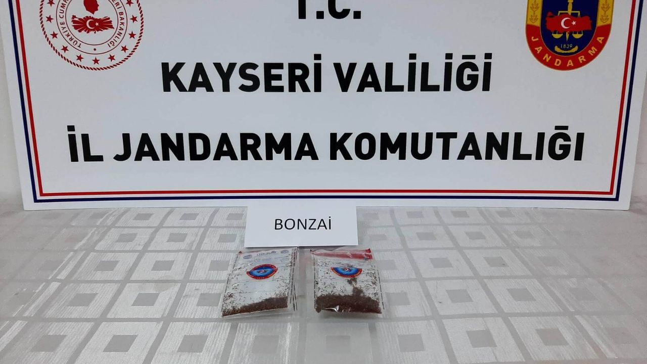 Kayseri'de 3 Kişi Sentetik Uyuşturucuyla Yakalandı!