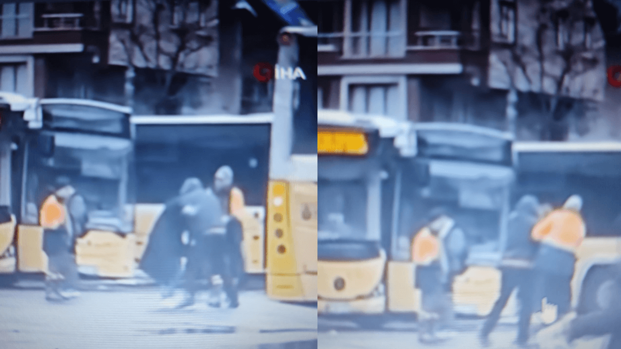 Kadınlar Gününde Sokak Ortasında Acımasızca Şiddet Gördü