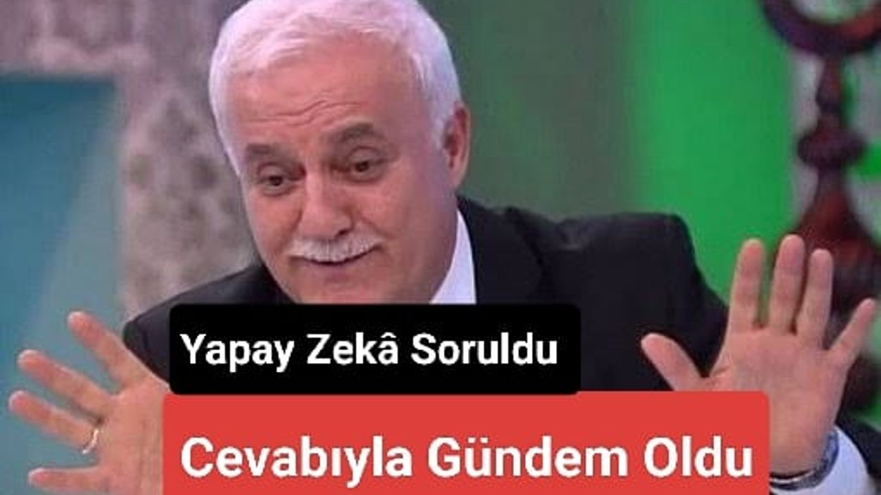Hatipoğlu,'na Yapay Zeka Soruldu, Basur Kremine bağladı!