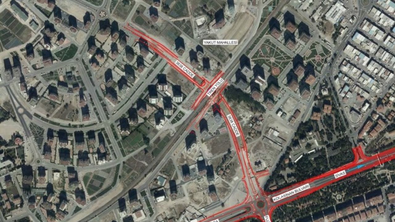 Kayseri'de ki O Yolda Trafik Çilesi Bitiyor