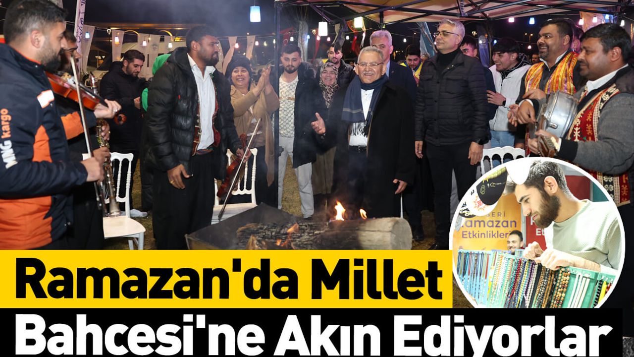 Ramazan'da Millet Bahçesi'ne Akın Ediyorlar