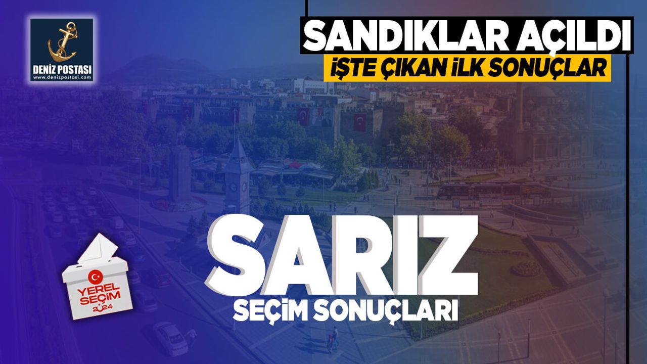 Sarız’da Sandıkların Yüzde 27’si Açıldı. İşte İlk Sonuçlar