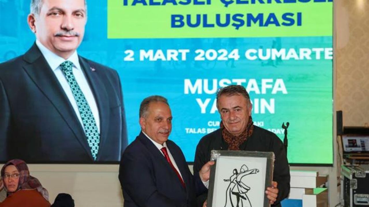 Çerkeslerden Başkan Yalçın'a Yoğun İlgi