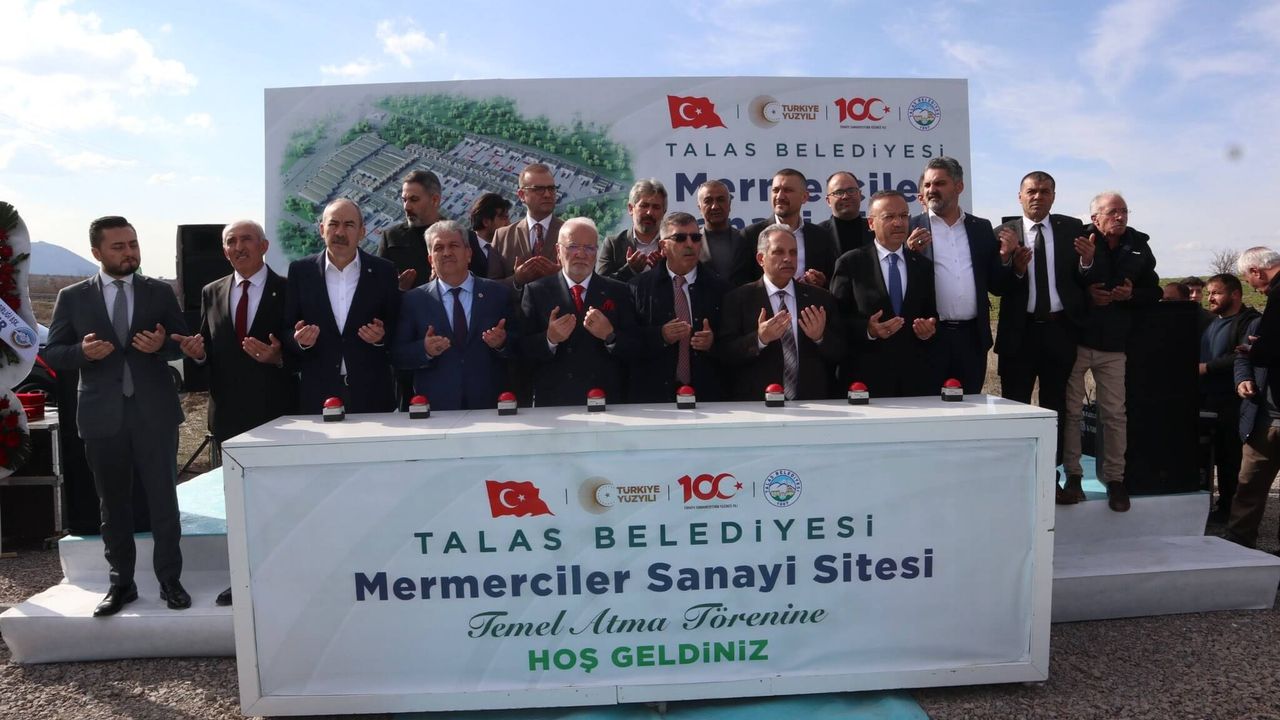 Mermerciler Sanayi Sitesi’nin Temeli Atıldı