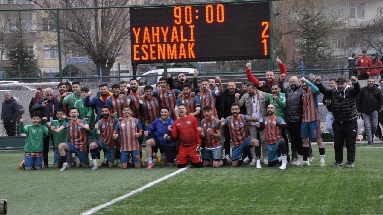 Süper Amatör'de Şampiyon Yahyalıspor