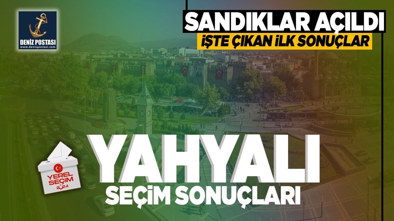 Yahyalı’da Sandıkların Yüzde 11’si Açıldı İşte İlk Sonuçlar!