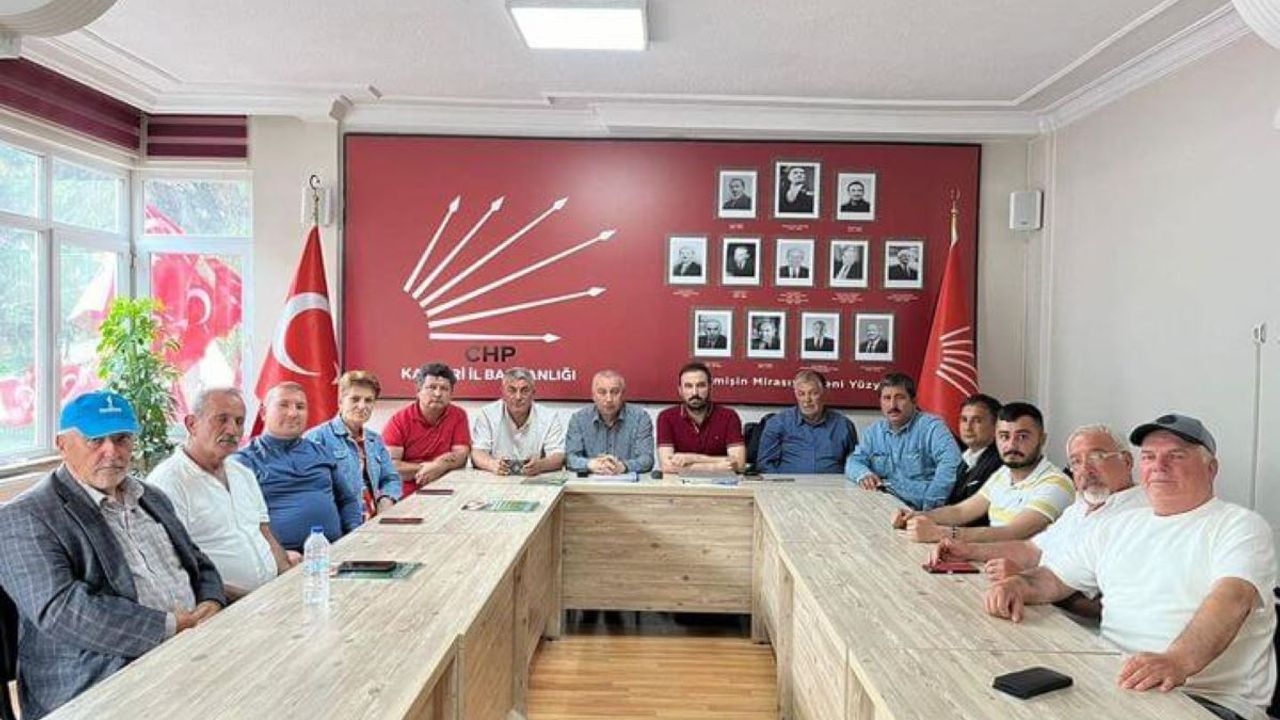 CHP Kayseri İl Başkanlığı Açıkladı: Üzücü Haberler Almaktayız!