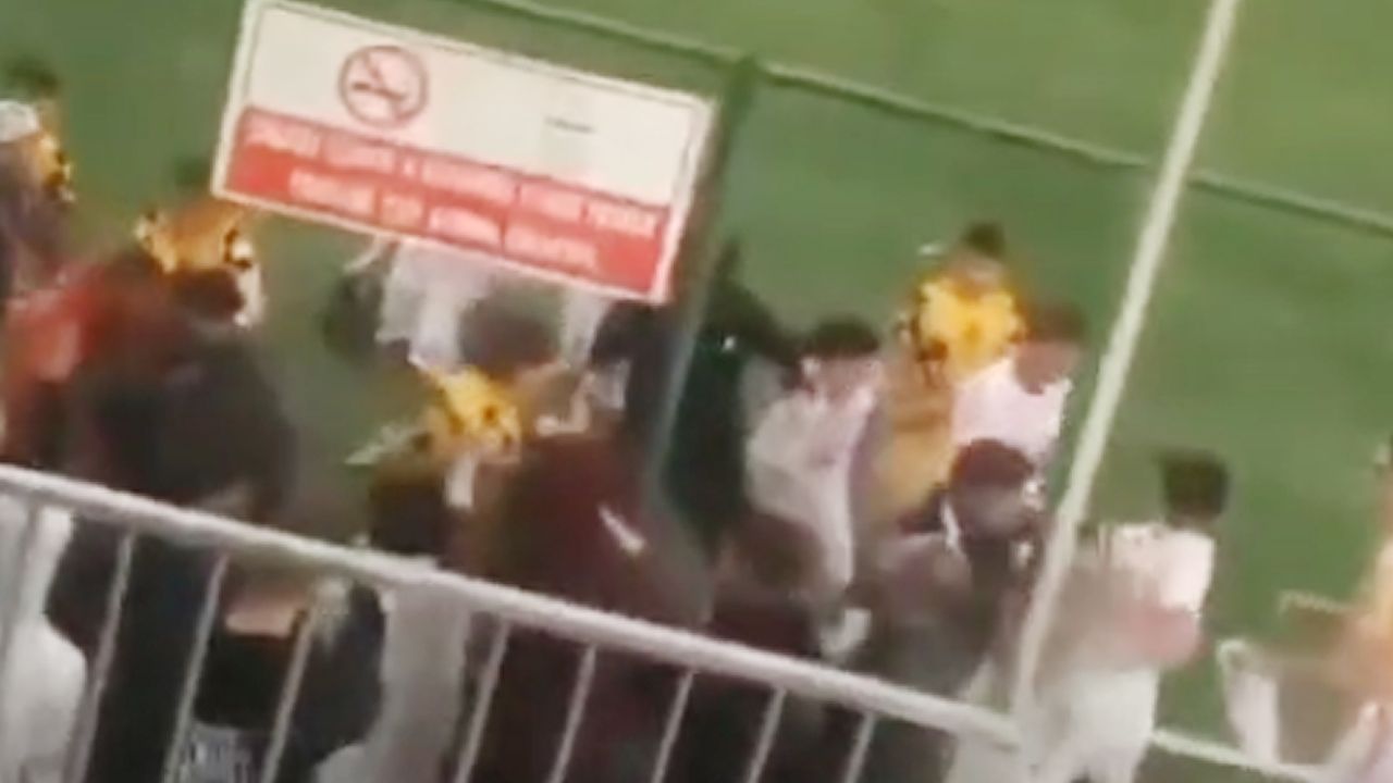 Kayseri'de Amatör Maçta Kavga! Ortalık Savaş Alanına Döndü