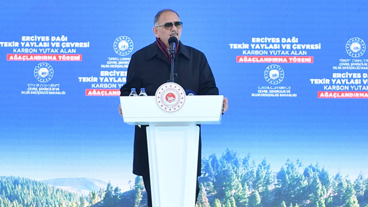 Bakan Özhaseki’den CHP Lideri Özel’e Sert Sözler