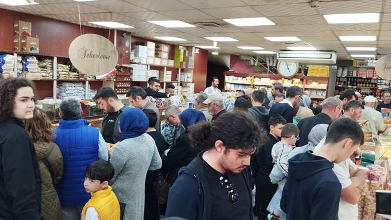 Kayseri'deki Şekerciler de Bayram Yoğunluğu!