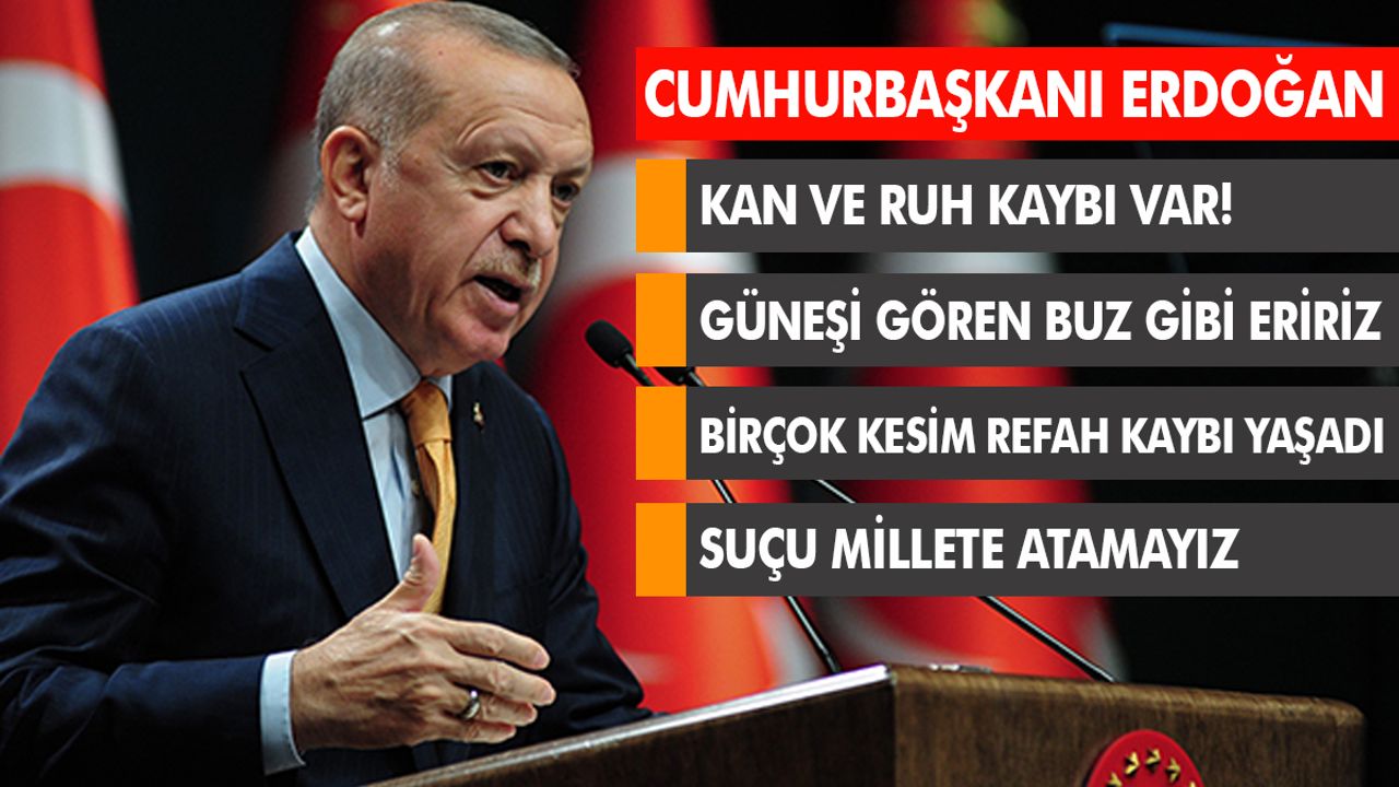 Ak Parti MYK Toplandı! Erdoğan Özeleştiri Yaptı!