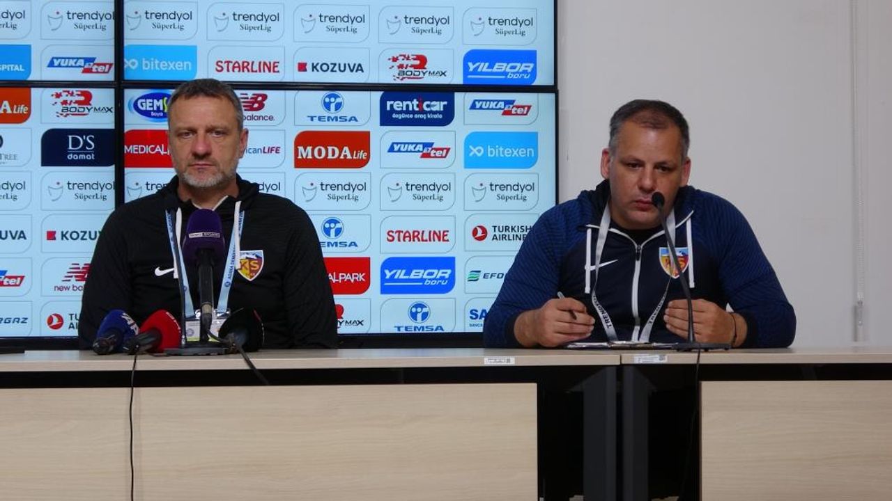 Kayserispor'dan Açıklama İstediğimiz Oyunu Yansıttık