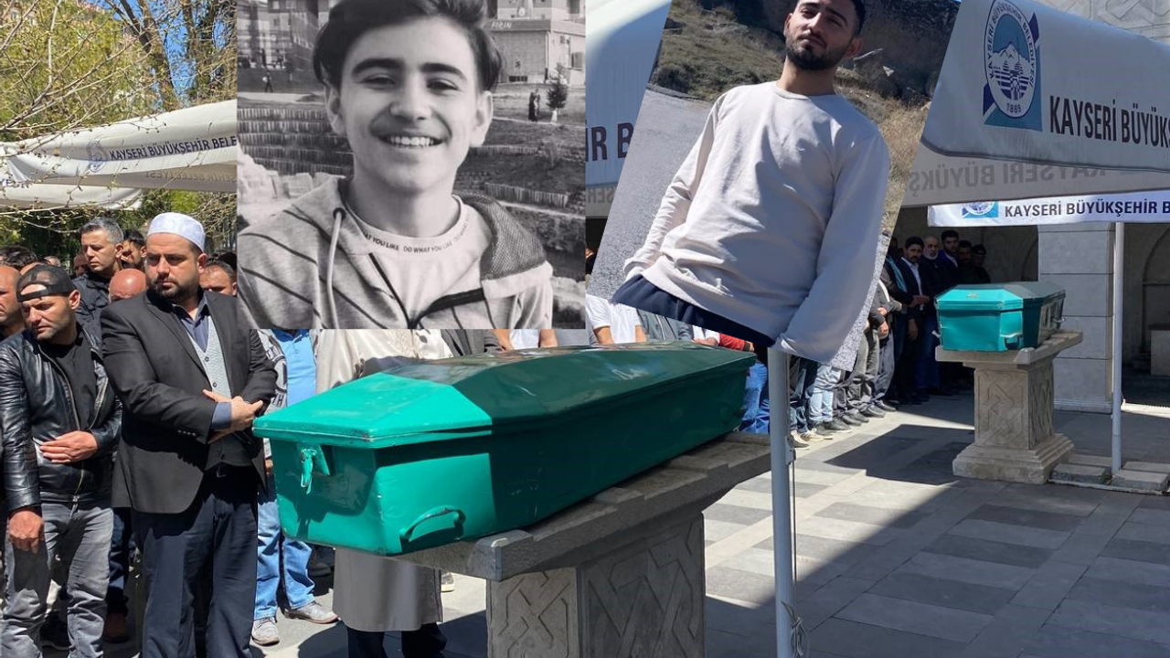 Kayseri’de İki Kardeş Yanyana Toprağa Verildi!