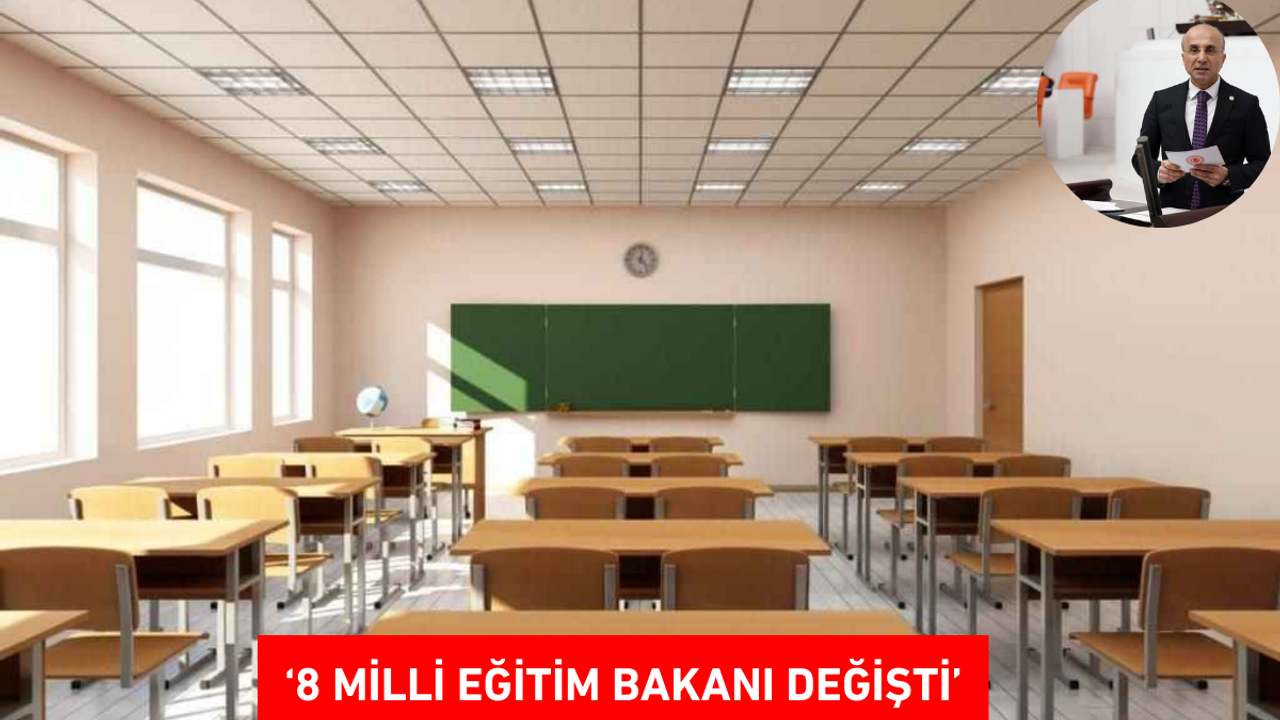‘8 Milli Eğitim Bakanı Değişti’