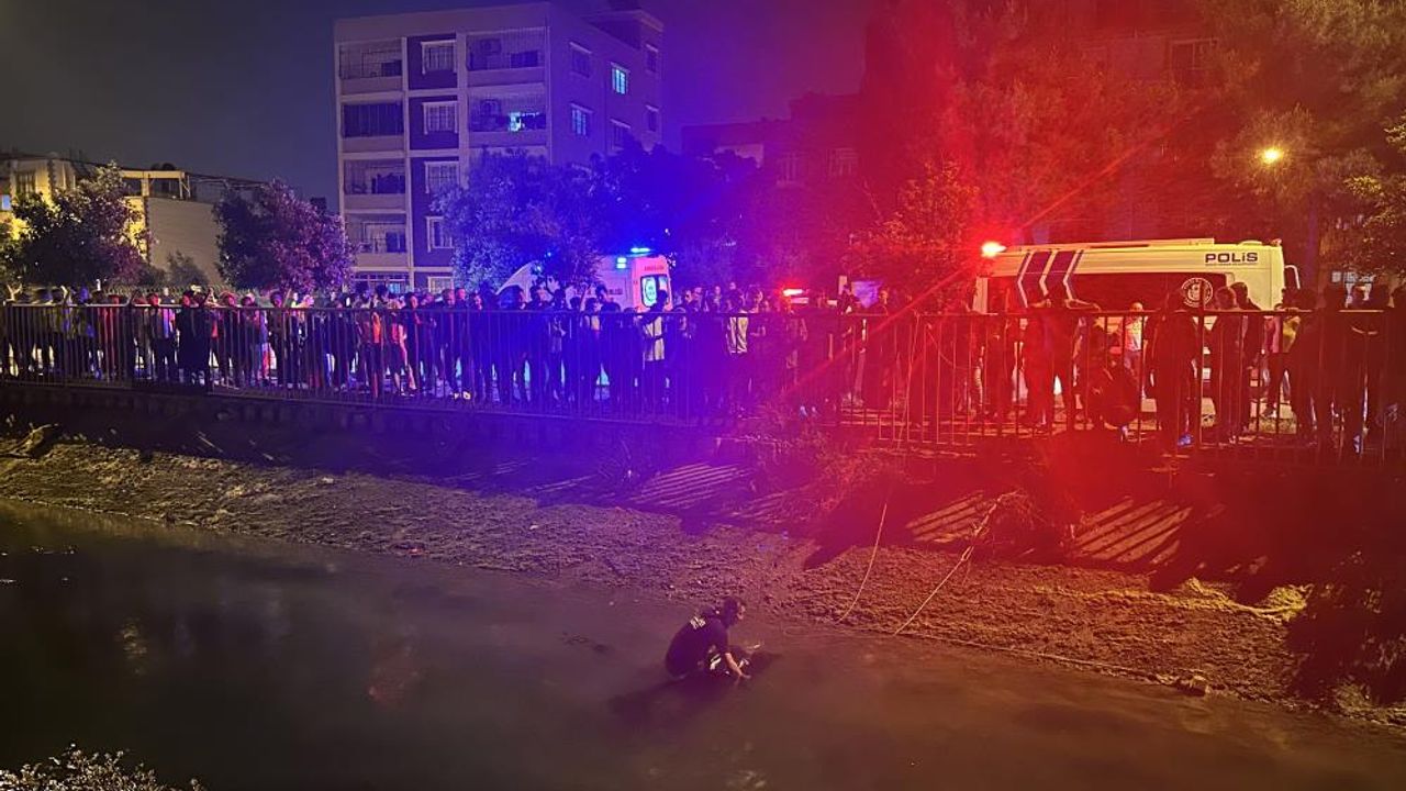 Kanala Giren Küçük Çocuğun Cansız Bedenine Ulaşıldı !