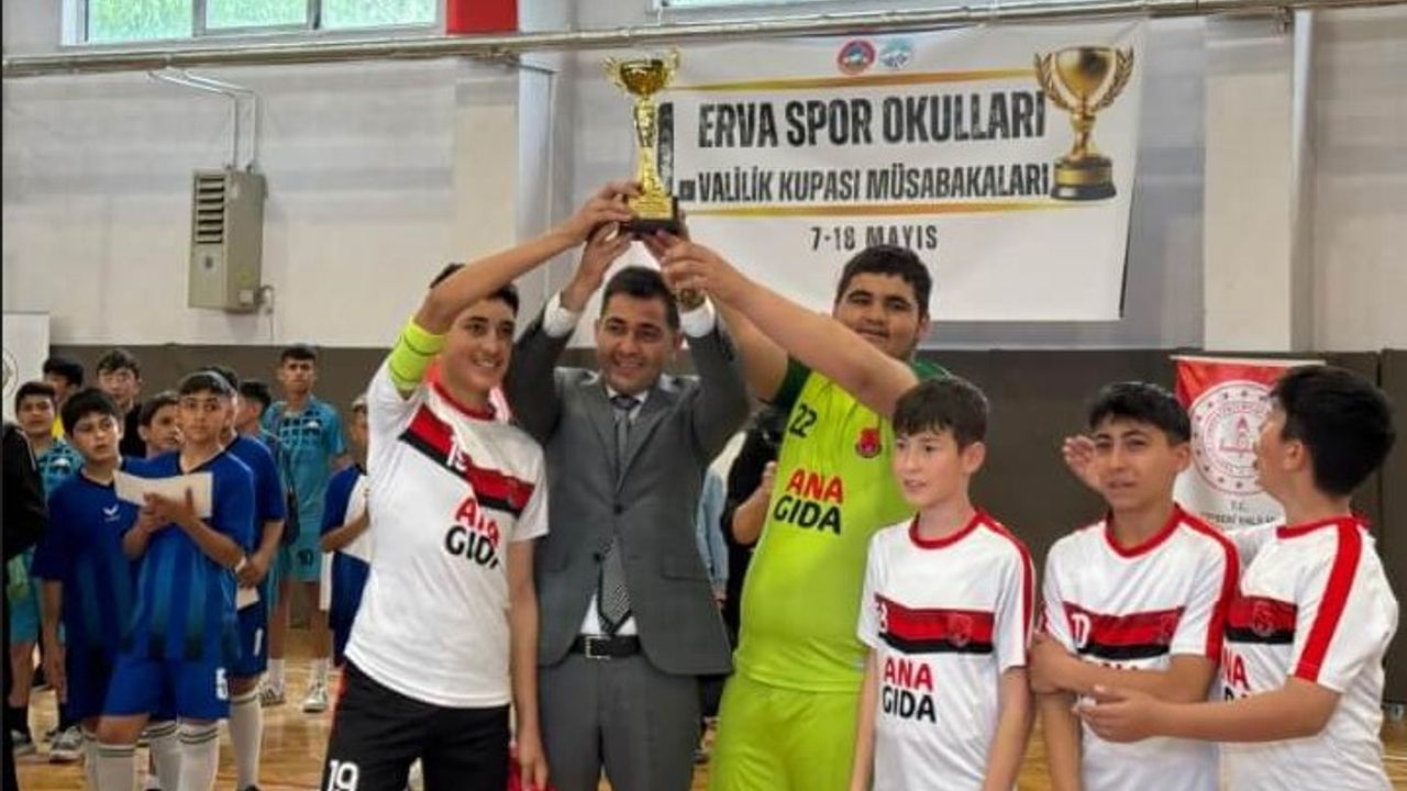 ERVA Projesinde Şampiyonlar Kupasını Aldı