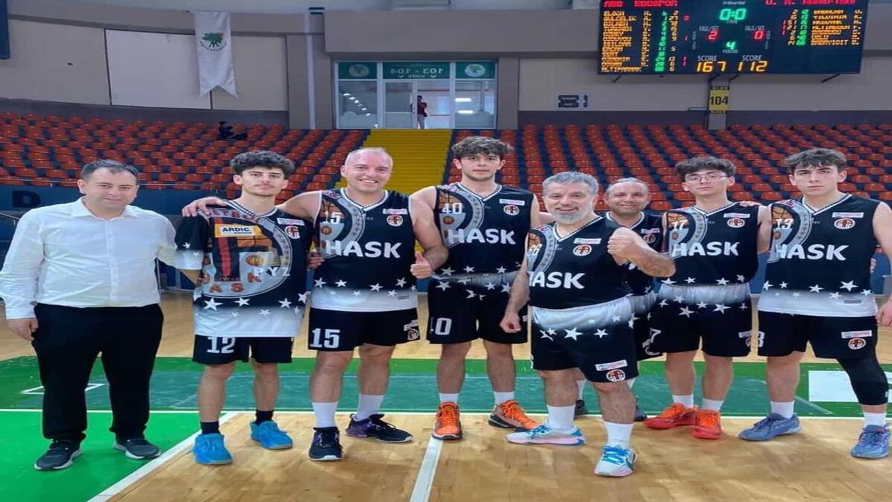 Hasketbol Sezonu Mağlubiyetle Tamamladı !