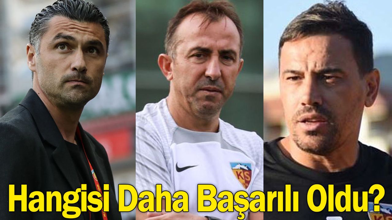 Kayserispor’un Teknik Direktör Karnesi! En Başarılı Hangisi Oldu?