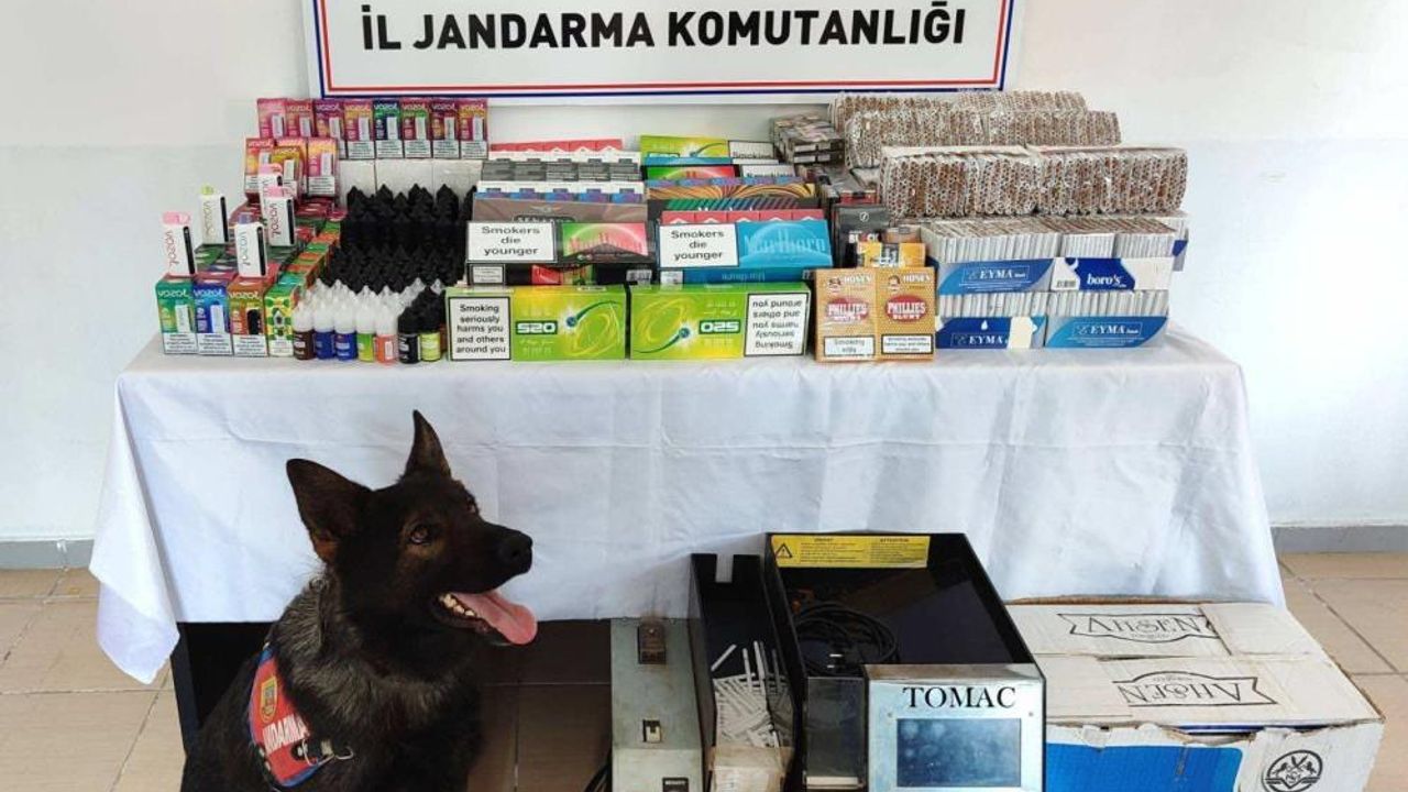 Kayseri’de 210 Bin TL’lik Kaçak Malzeme Ele Geçirildi
