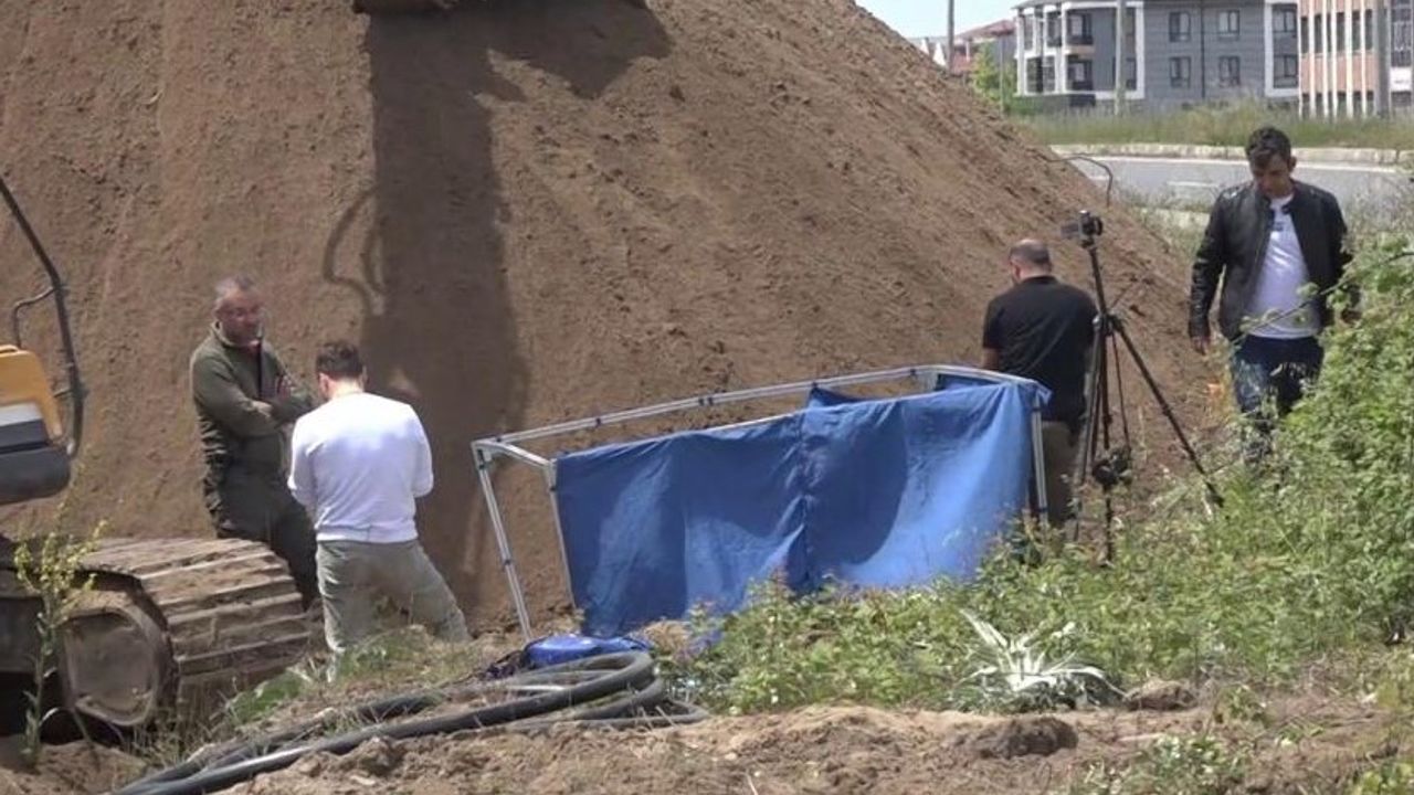 İnşaat Kazısında Elleri Ayakları Bağlı Kadın Cesedi Bulundu!