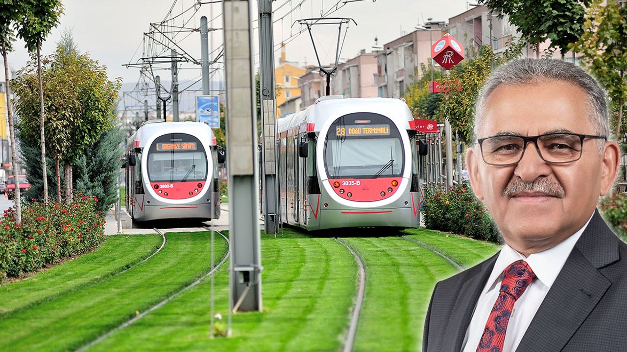 Hafta Sonu Kayseri’de Tramvay Ücretsiz Olacak!