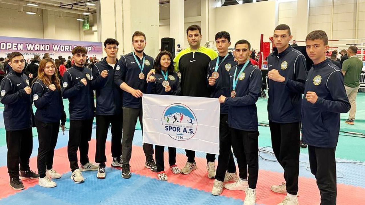 Kayserili Sporcular Adını Dünyaya Duyurdu!