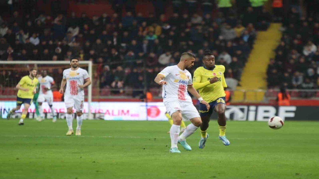 Kayserispor- Fenerbahçe'yi 8 Maçtır Mağlup Edemiyor