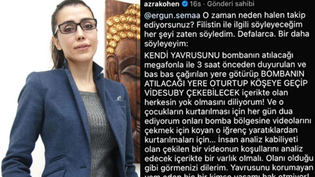 Ünlü Yazardan Kan Donduran Filistin Sözleri: Yavrusunu Koruyamayan Yaşamı Hak Etmiyor!