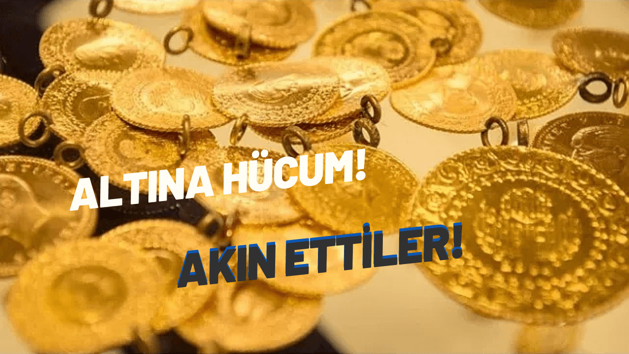 Kayseri'de Altına Hücum! Kuyumculara Akın Ettiler!