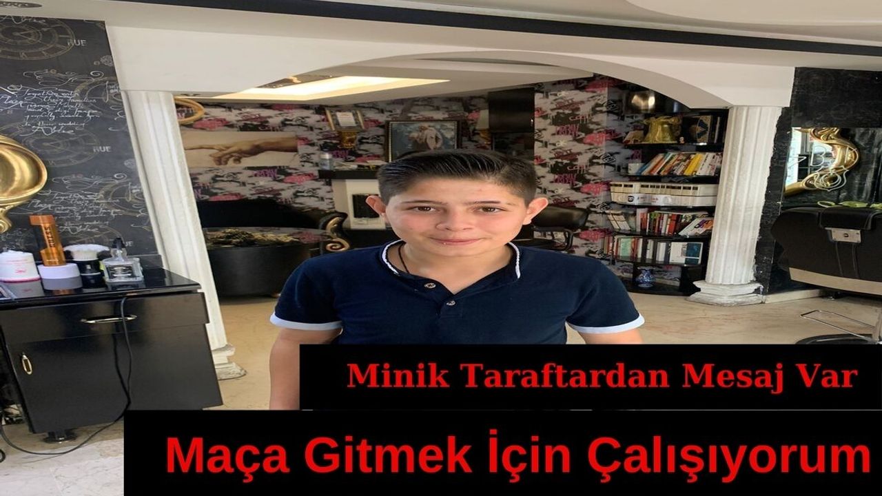 Kayserispor'lu Küçük Taraftar: Maça Gidebilmek İçin Çalışıyorum!