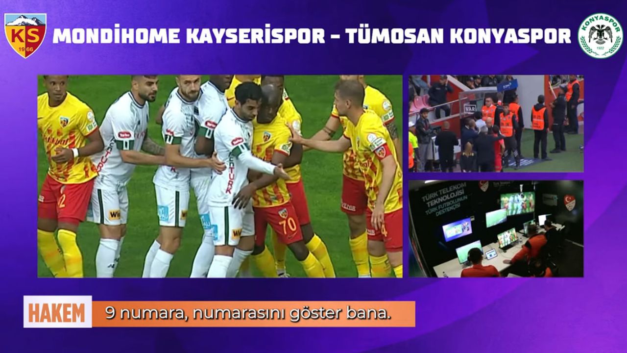 Kayserisporlu Nazon Nasıl Kırmızı Kart Gördü? İşte VAR Kayıtları