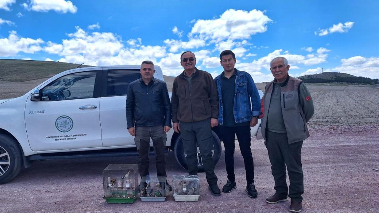 Kayseri’de Nesli Tükenen Kuşları İş Yerinde Sakladılar