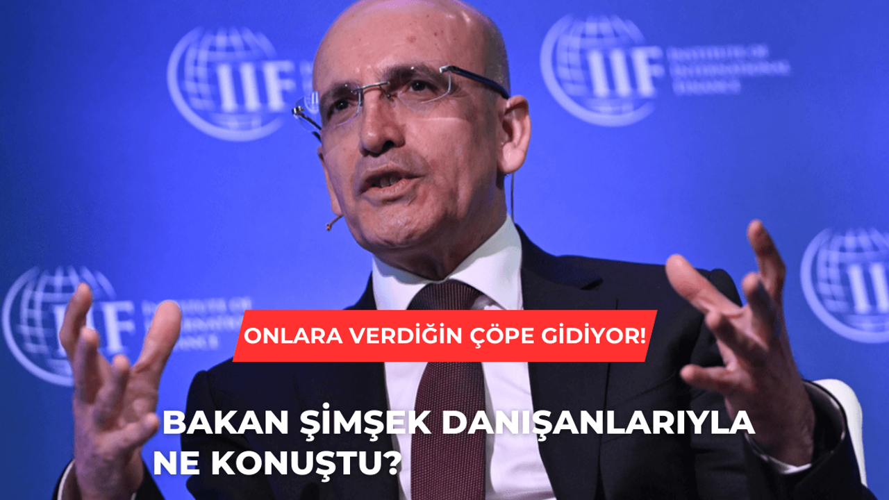 Bakan Şimşek Hakkında Skandal Emekliler İddiası: Onlara Verdiğin Çöpe Gidiyor!