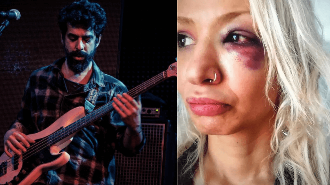 Ünlü Gitarist Sevgilisini Darp Etmekle Suçlanıyordu! Savunması Olay Oldu!
