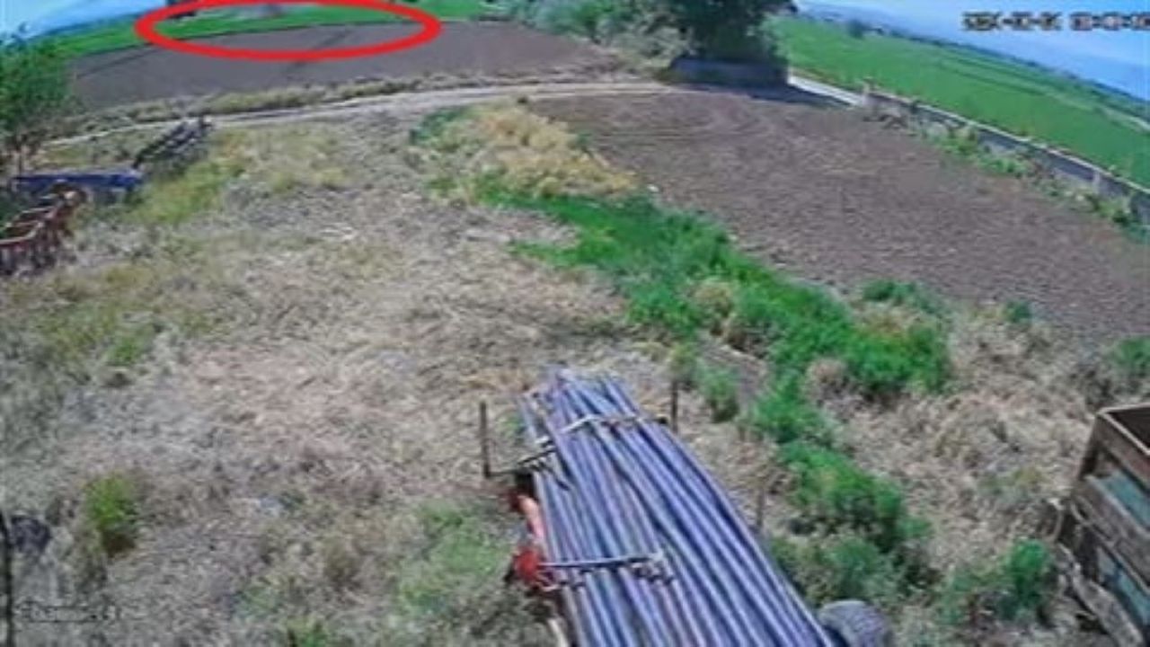 Kayseri’de Eğitim Uçağının Düşme Anı Kamerada!