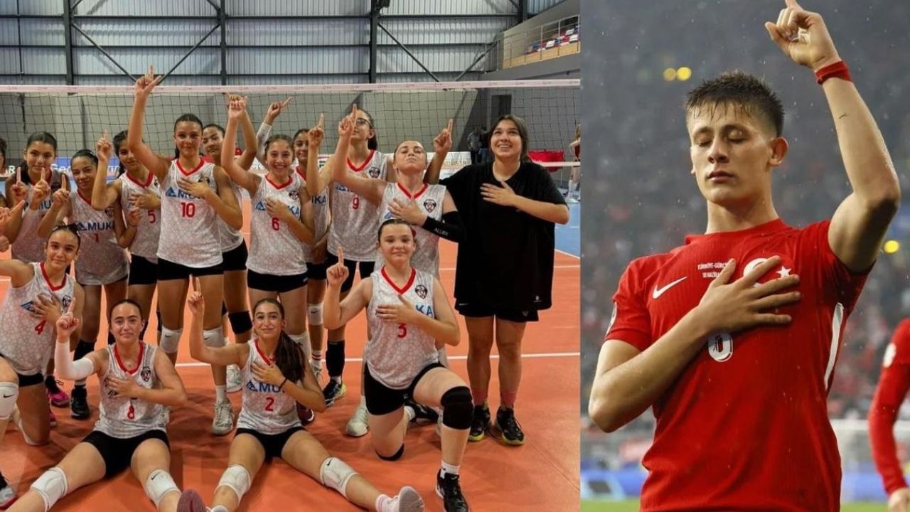 Kayserili Voleybolculardan Arda Güler Pozu!