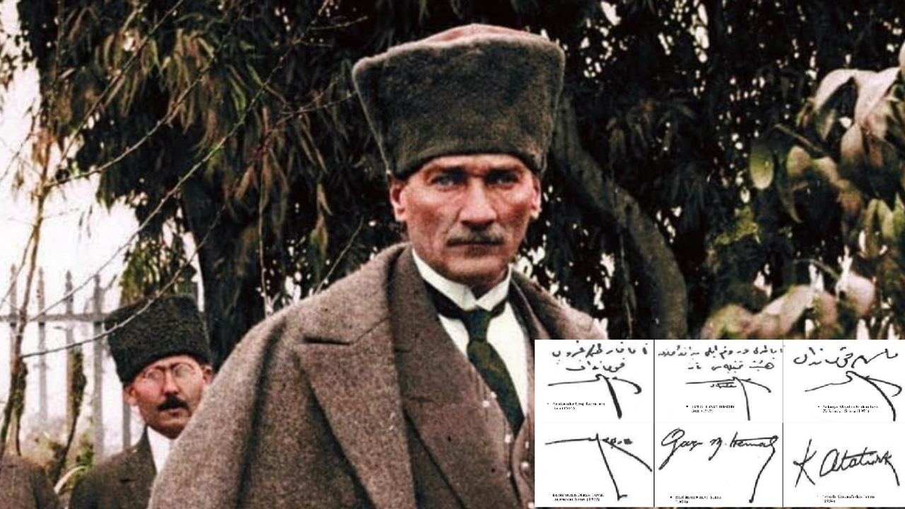 MSB, Atatürk’e Ait 6 Orijinal İmza Yayınladı
