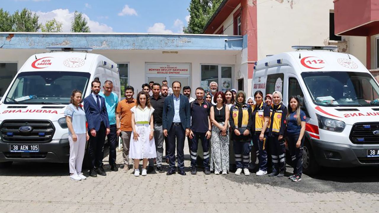 Bünyan'a Dikkat Çeken Ziyaret! Tek Tek Dolaştılar...